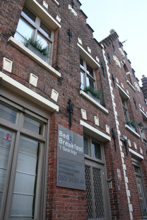 B&B Geerwijn Brügge Exterior foto